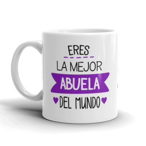 Taza Personalizada Eres La Mejor Abuela Del Mundo Kembilove