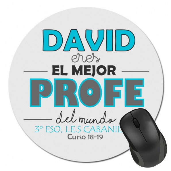 Taza Personalizada El Mejor Profe Del Mundo Mundial