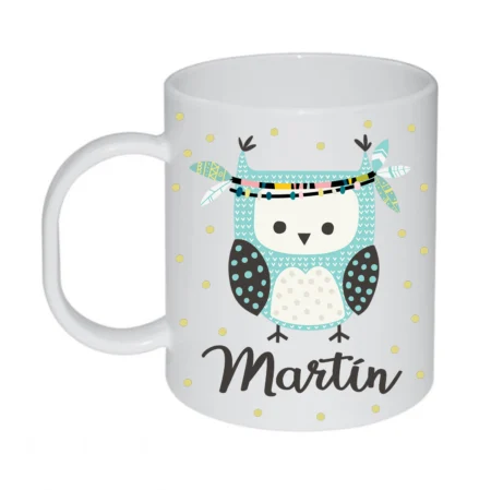 taza-infantil-personalizada-búho