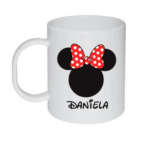 Taza infantil personalizada "Ratoncita"