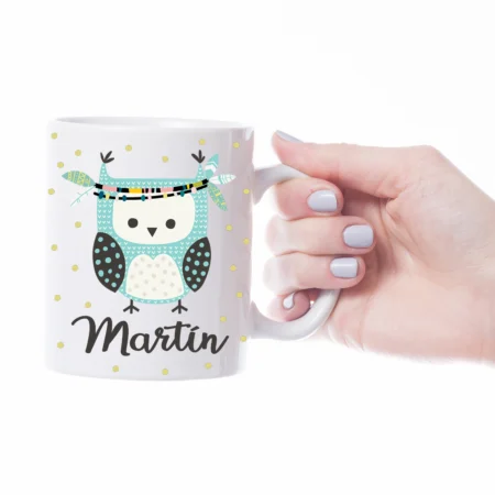 taza-infantil-personalizada-búho