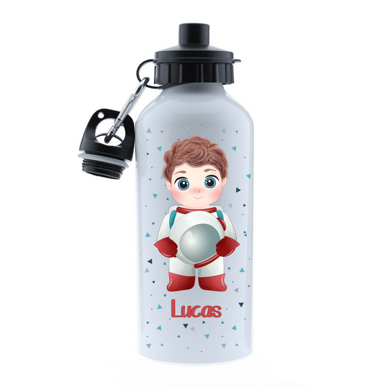 Regalo de niña bailarina, botella de agua personalizada para niños