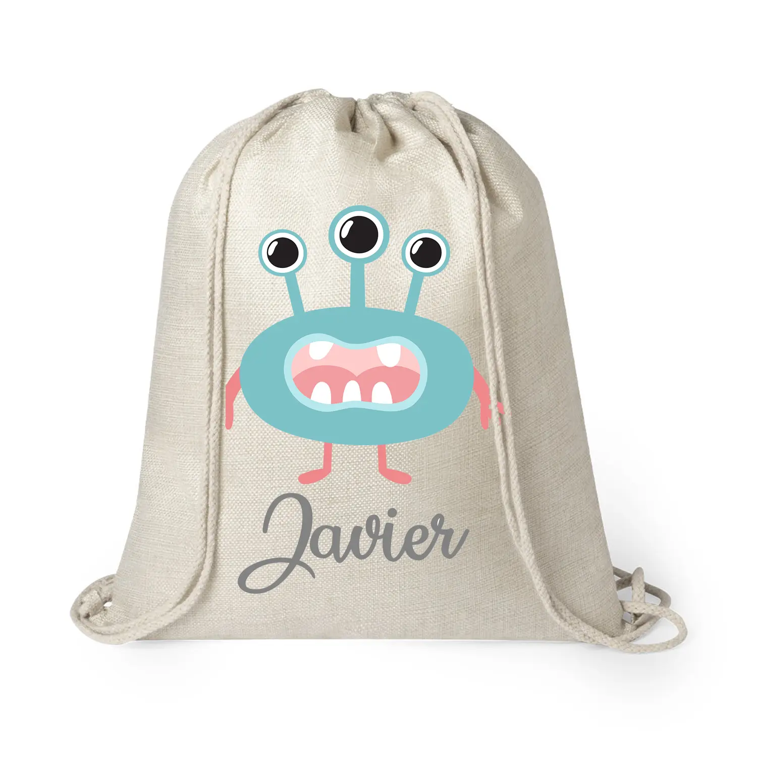 Mochila infantil personalizada "monstruo"