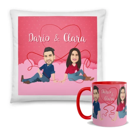 pack-pareja-caricatura-rosa