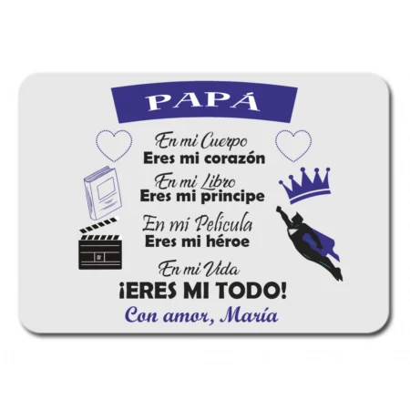 alfombrilla-personalizada-kembilove-eres-el-mejor-papá-eres-mi-todo