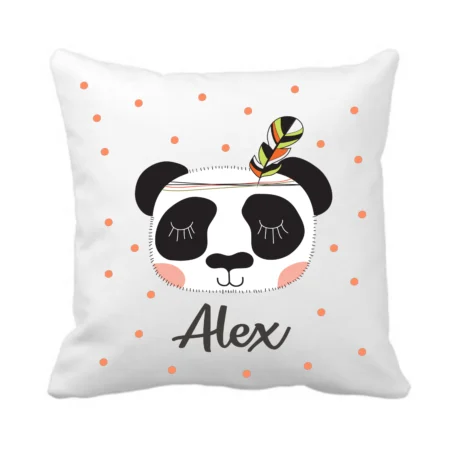 Cojín infantil personalizado "panda"