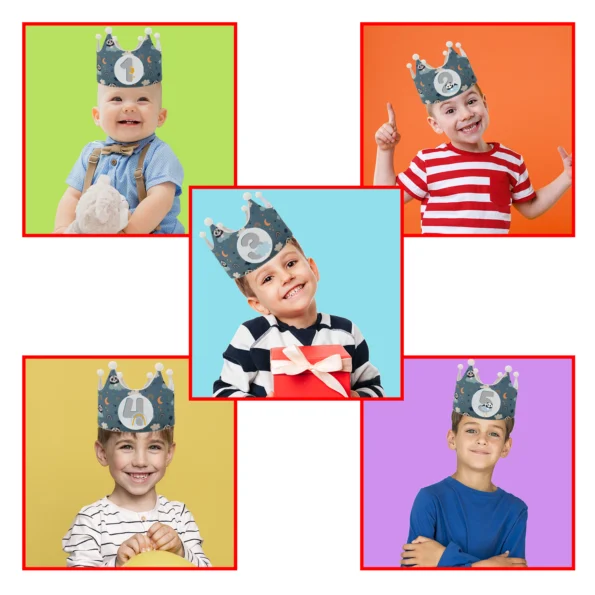 montaje varios niños