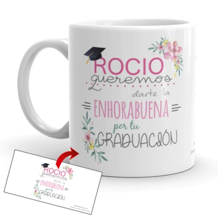taza-graduación-kembilove-flores-y-birrete-rosa