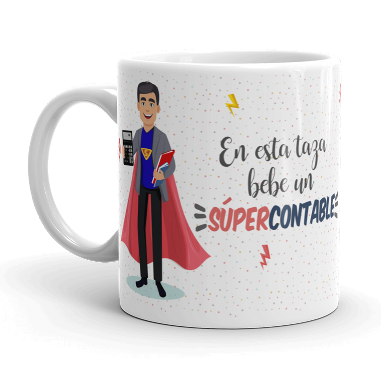 Taza “En esta taza bebe un súper contable” - Kembilove