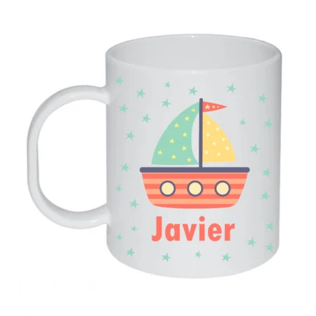 Taza infantil personalizada "marinero"