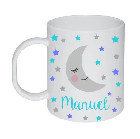 taza-infantil-personalizada-luna-y-estrellas-azules