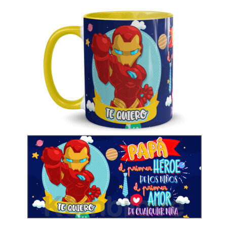 taza-personalizada-kembilove-héroe-ironman