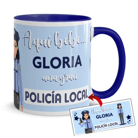 taza-aquí-bebe-una-gran-policía local