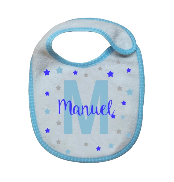 babero-personalizado-kembilove-estrellas-azul-y-gris