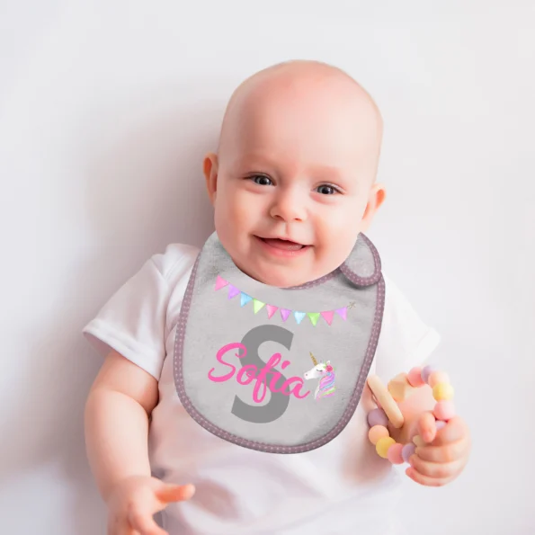 babero-personalizado-kembilove-bebé-rosa