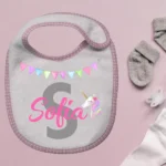 babero-personalizado-kembilove-bebé-rosa