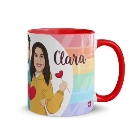 taza-pareja-con-caricatura-fondo-arcoíris-kembilove