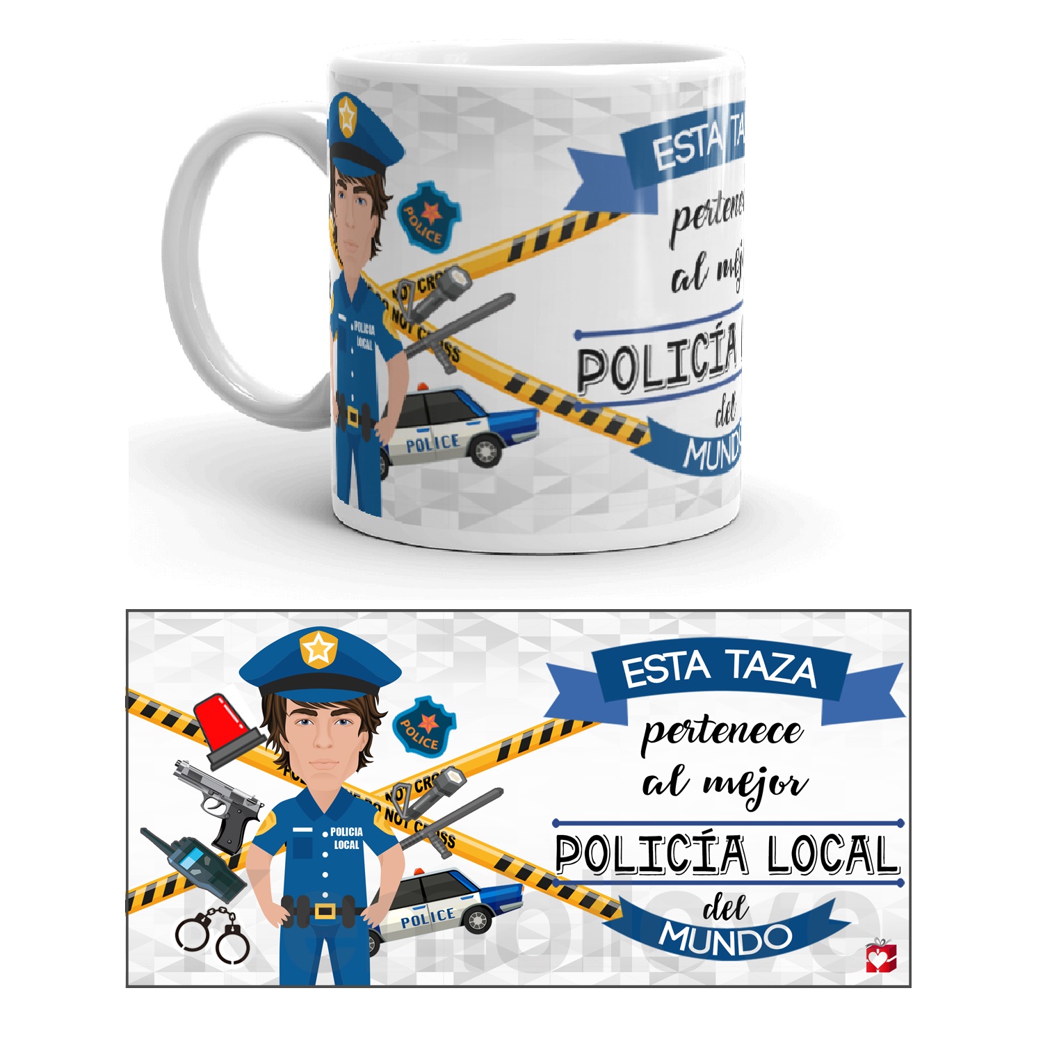 taza-profesionales-del-mundo-el-mejor-policía local
