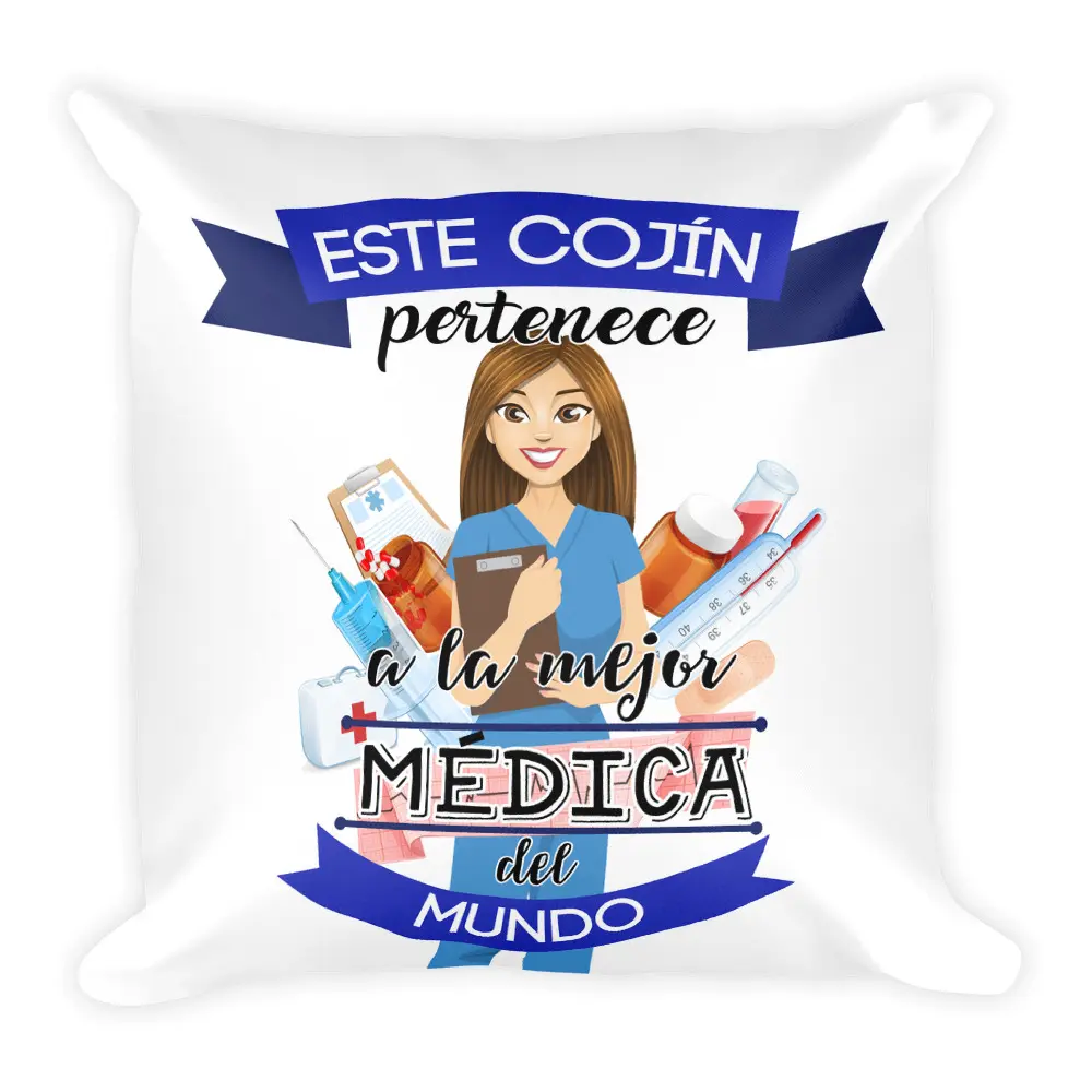cojin-profesionales-del-mundo-la-mejor-Médica