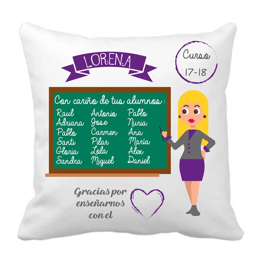 cojin-personalizado-gracias-por-enseñarnos-con-el-corazón-regalo-profesora-profesores-kembilove