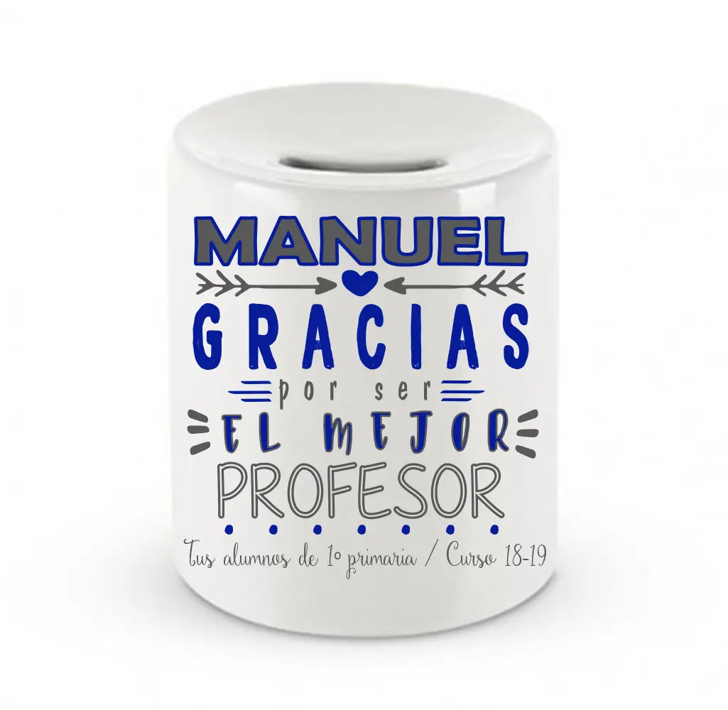 Hucha-cerámica-personalizada-gracias-por-ser-el-mejor-profesor-regalos-profesores-kembilove