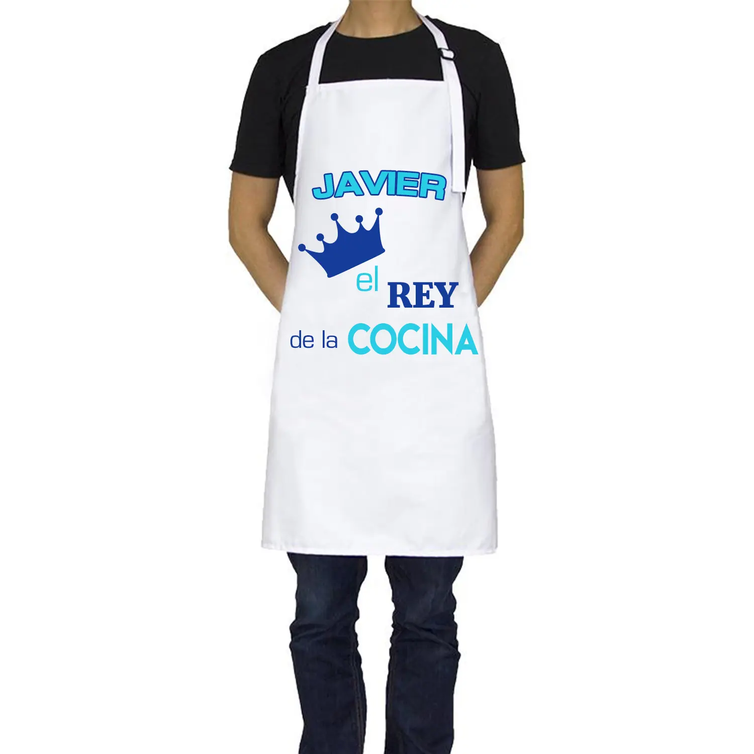 regalos-únicos-delantal-personalizado-el-rey-de-la-cocina-kembilove