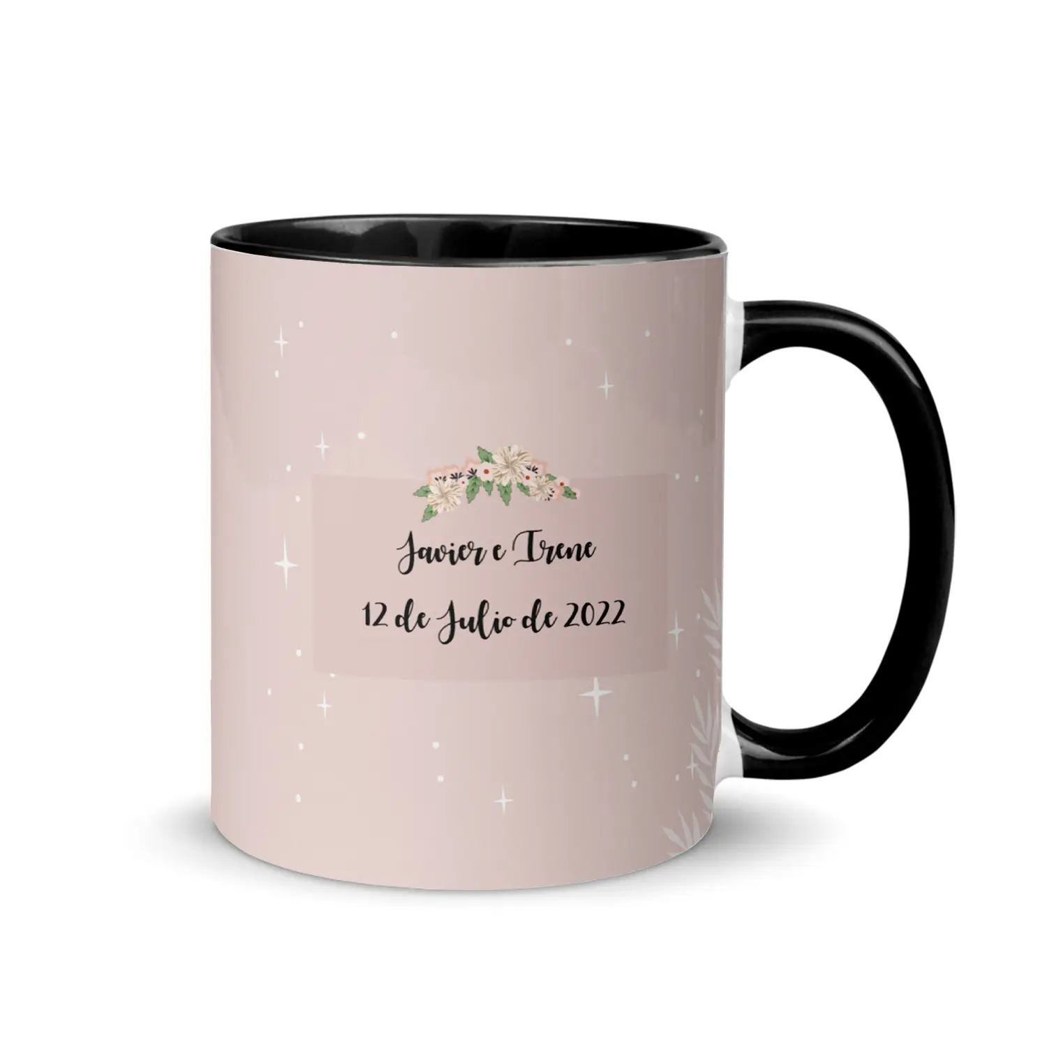 Taza-con-caricatura-amor-en-cerámica-bodas-matrimonio-regalos-únicos-kembilove