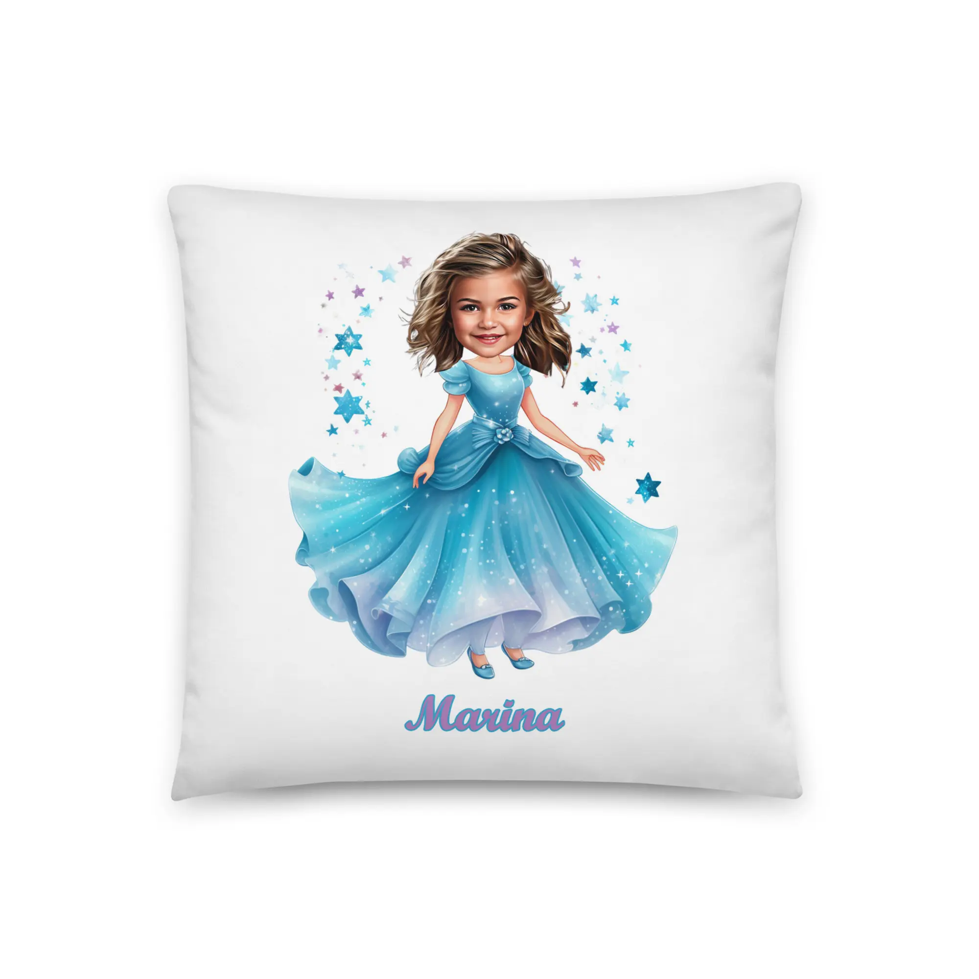Cojín infantil con caricatura "Princesa"
