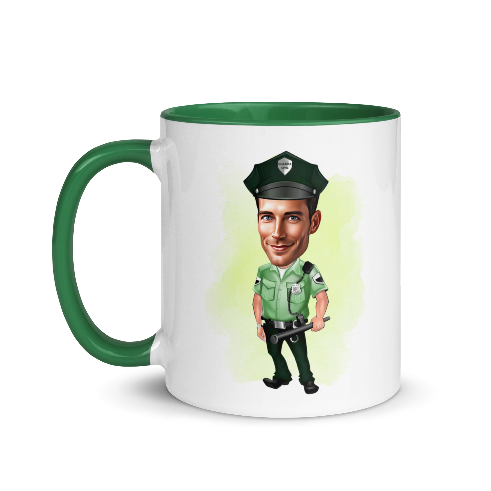 Taza-caricatura-guardia-civil-profesionales-orden-y-seguridad