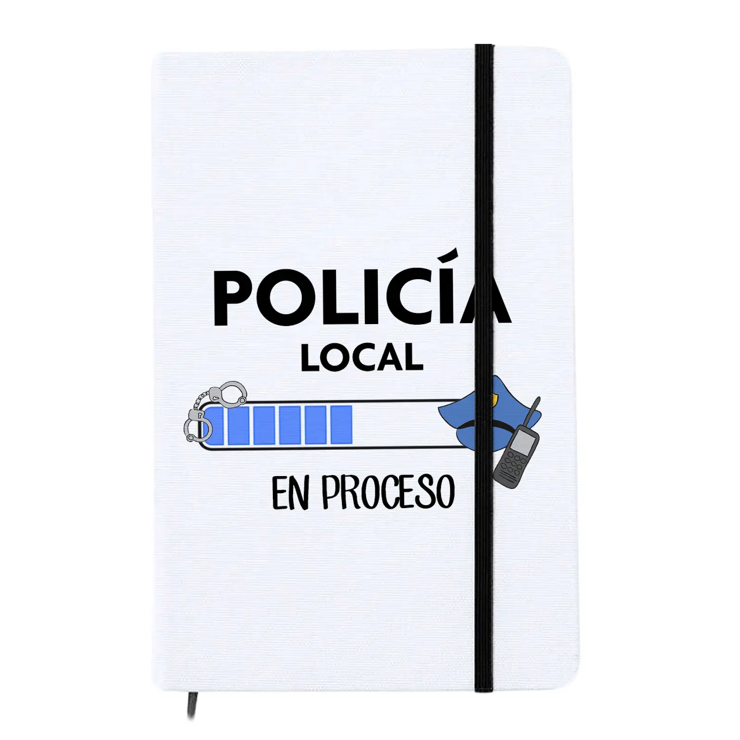 Libreta "Policía Local en Proceso" profesionales del mundo