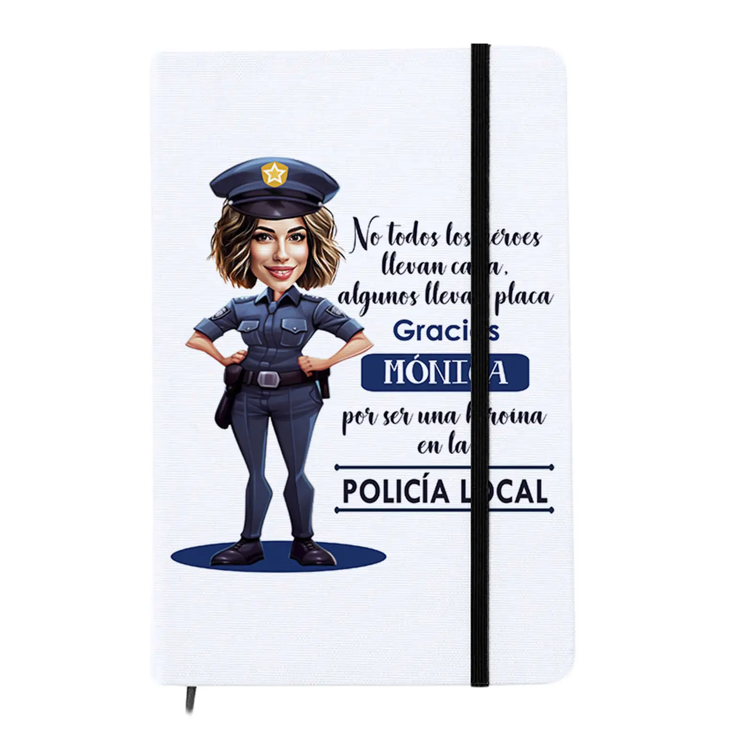 Libreta-personalizada-mujer-policia-local-kembilove