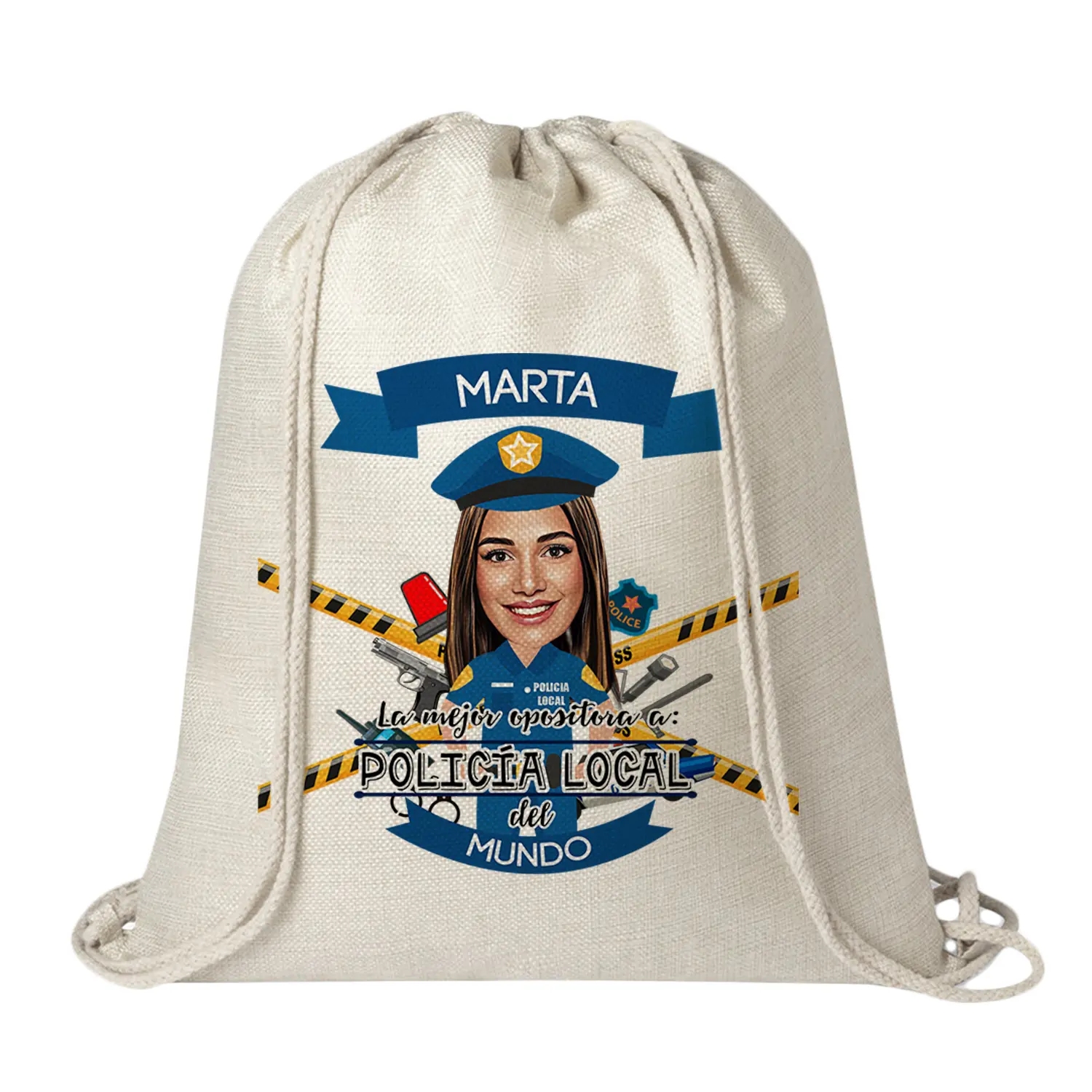 Mochila-opositora-policia-local-caricatura