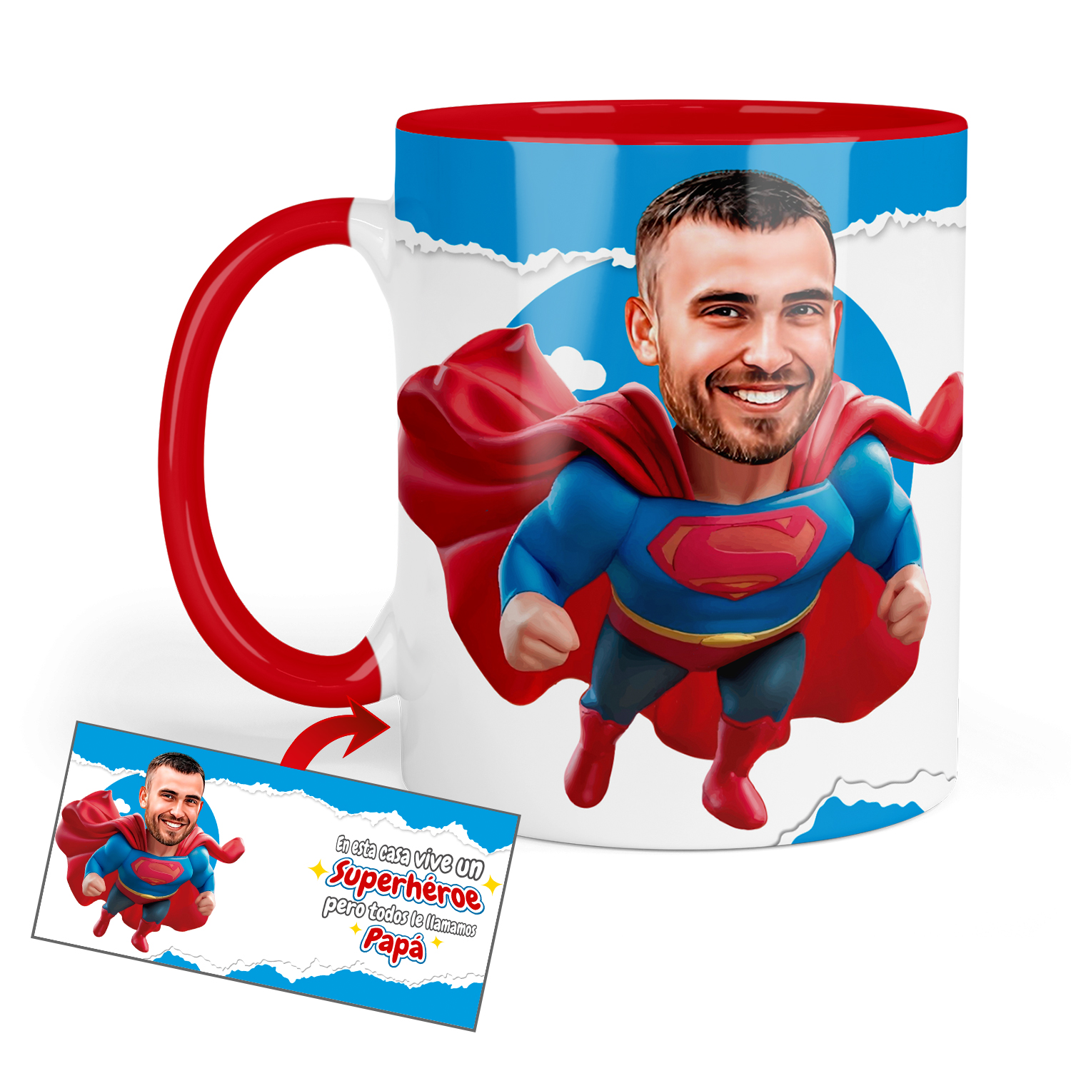 taza-en-esta-casa-vive-un-superhéroe-personalizada-con-caricatura-dia-del-padre-kembilove