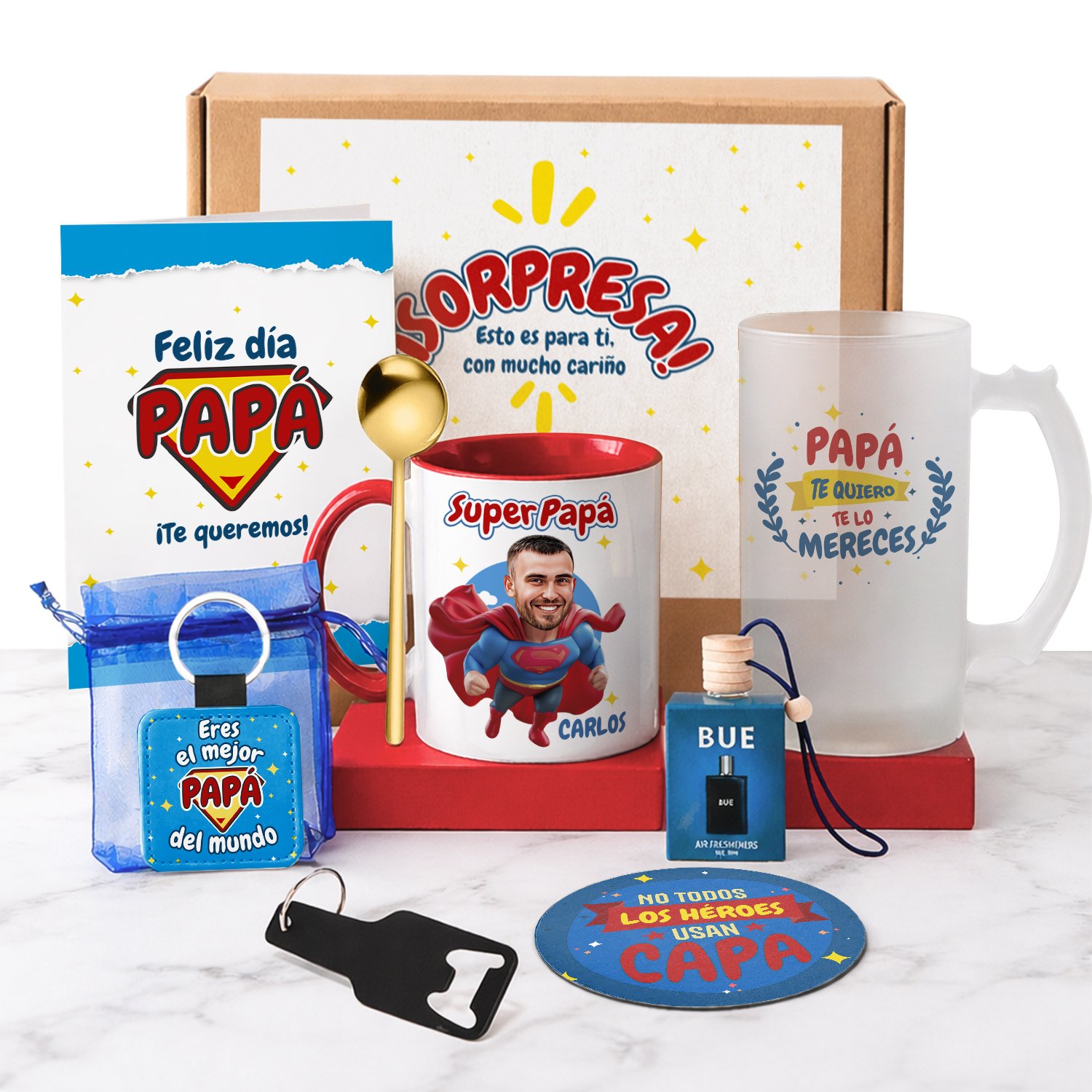 pack regalo personalizado para papa
