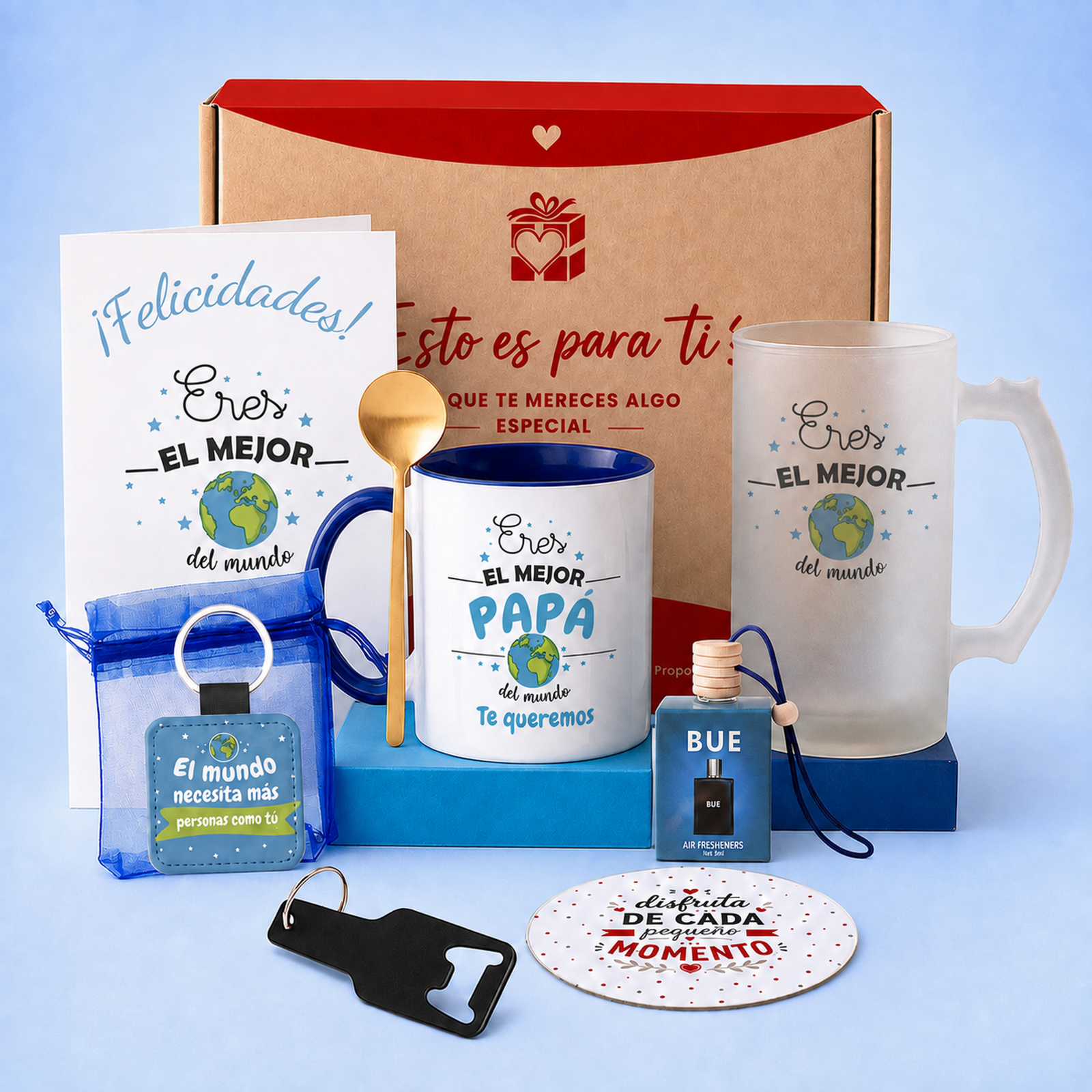 detalle para papá original regalo práctico pack completo Kembilove