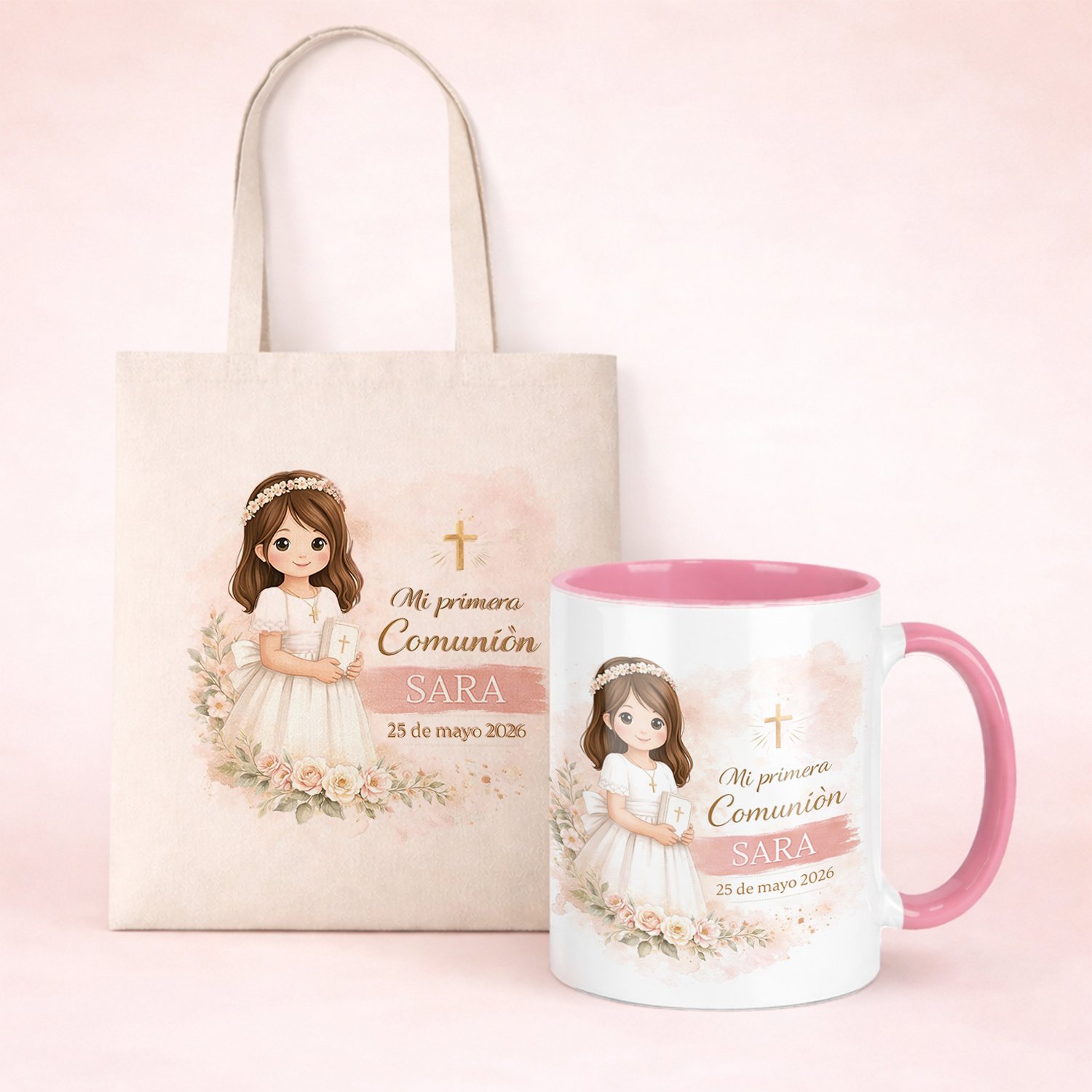 Recuerdo comunión niña