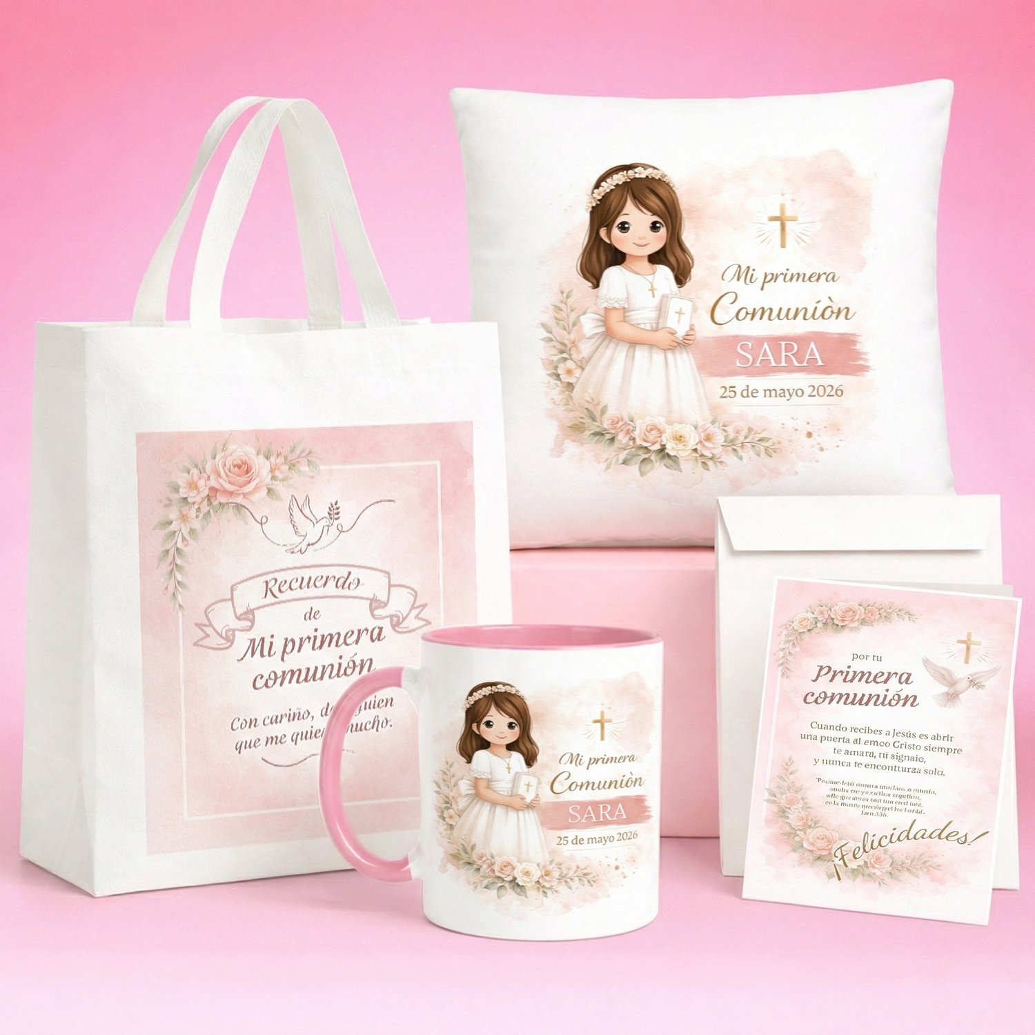 recuerdos de comunion para niña Kembilove