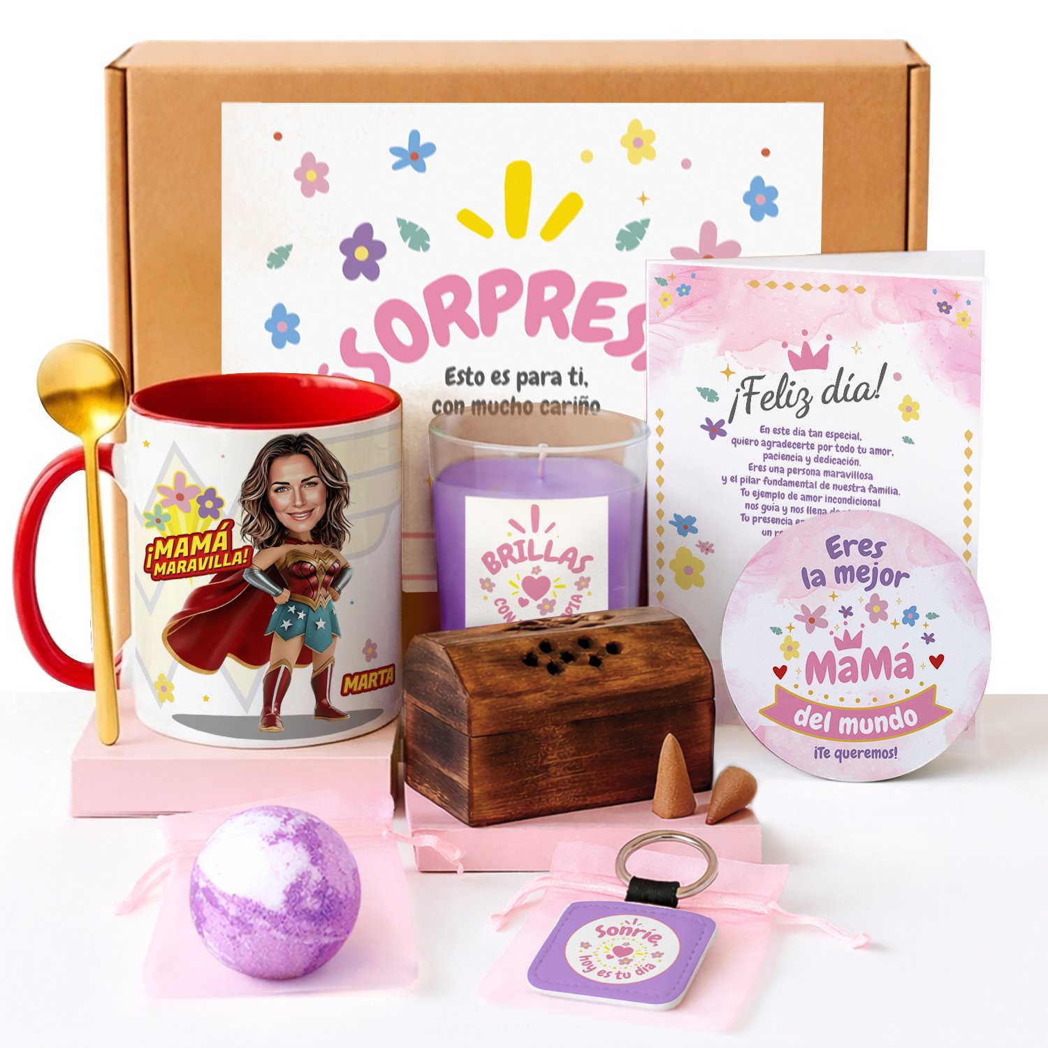Pack especial para mama regalo personalizado dia de la madre