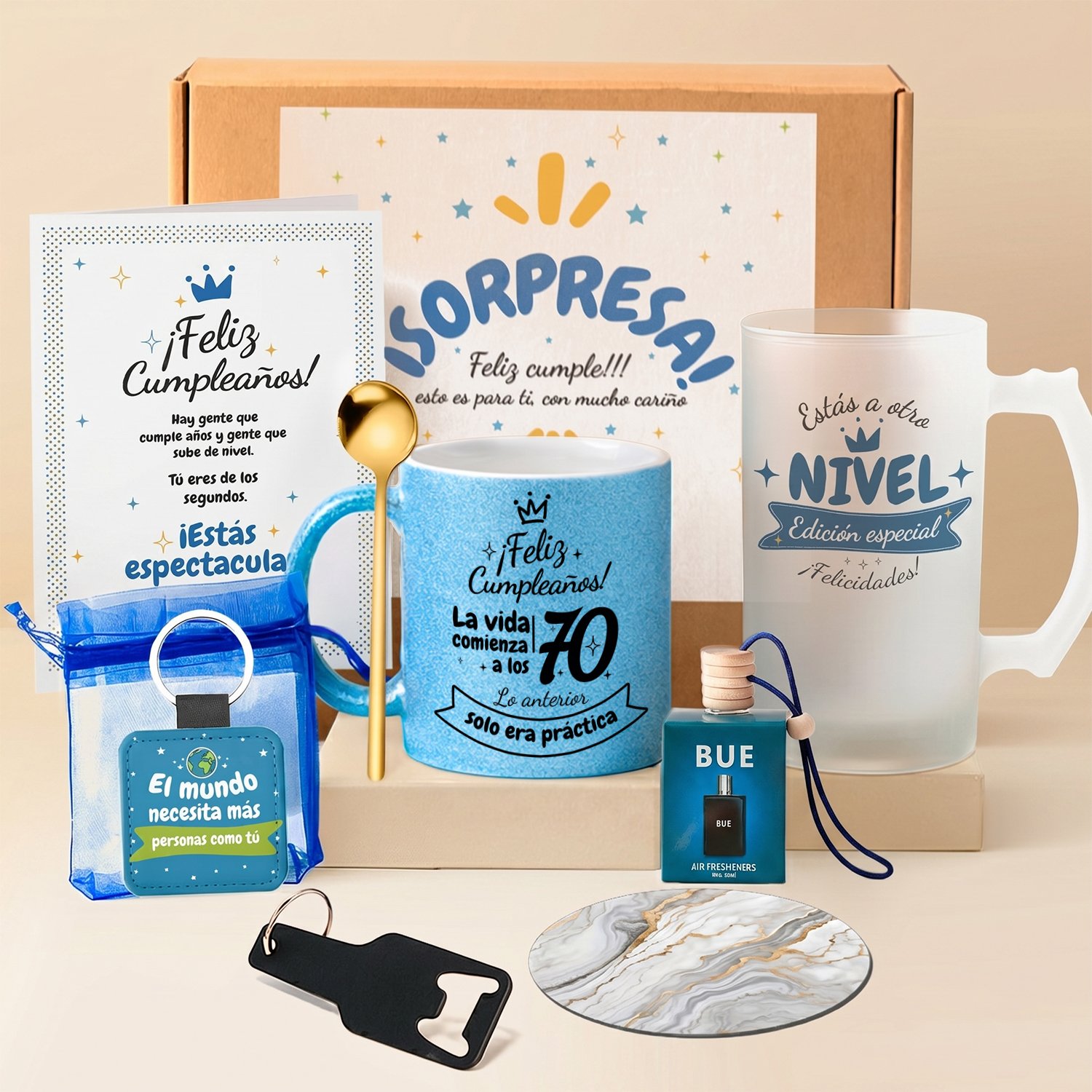 Regalo para Hombre 70 Cumpleaños: Kembilove