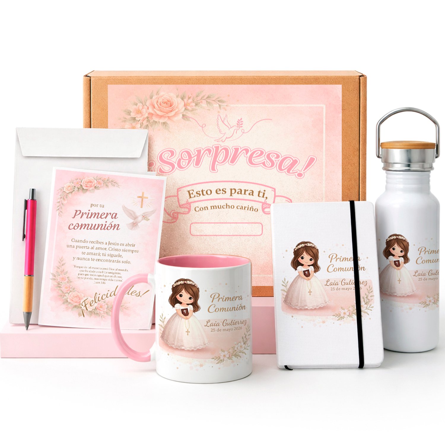Pack Comunión niña Regalos Kembilove