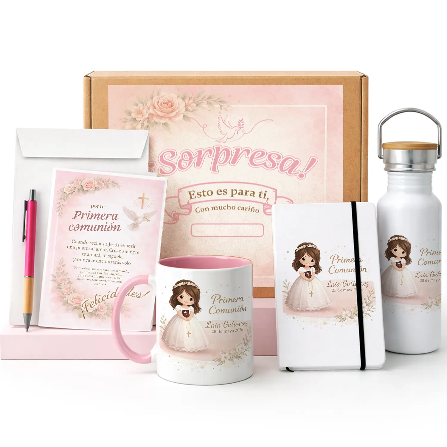 Pack Comunión niña Regalos Kembilove