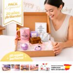 Regalo cumpleaños pack mujer 20 años
