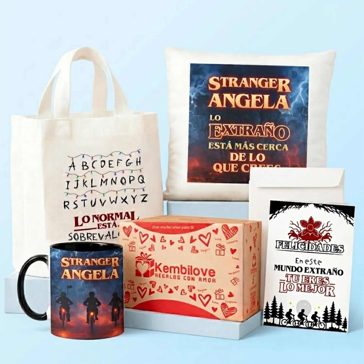 merchandising Stranger Things personalizado de Kembilove