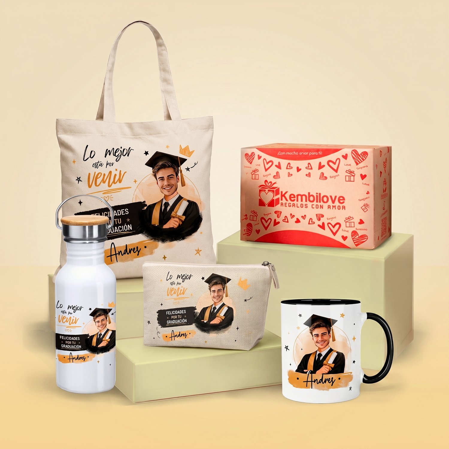 Regalos de graduación universitarios primaria ESO sorprende con Kembilove