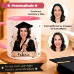 Pack Graduación con Caricatura regalo original y único para mujer Kembilove