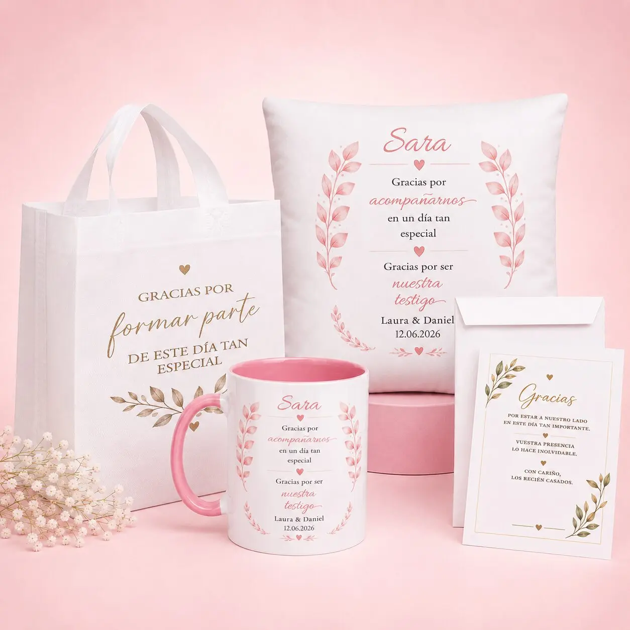 Regalo de boda para testigo