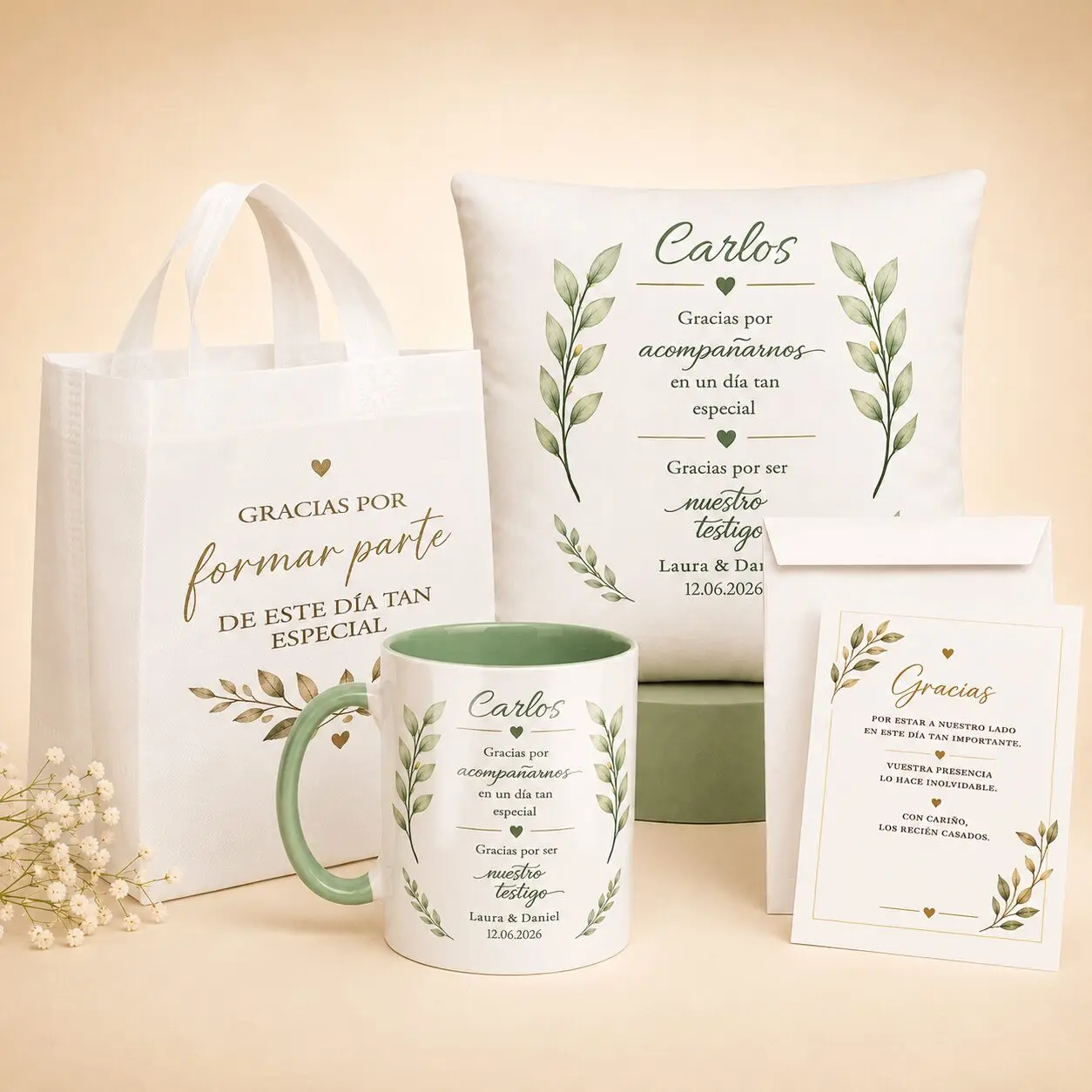 Regalo de boda para testigo
