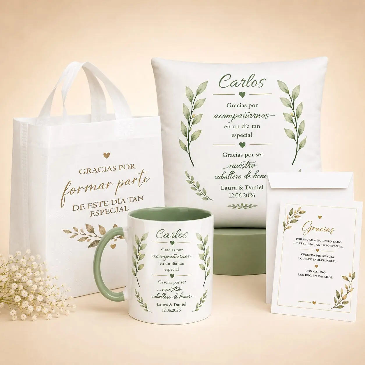 Regalo de boda para caballero de honor