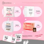 Regalo para anunciar embarazo a la tía