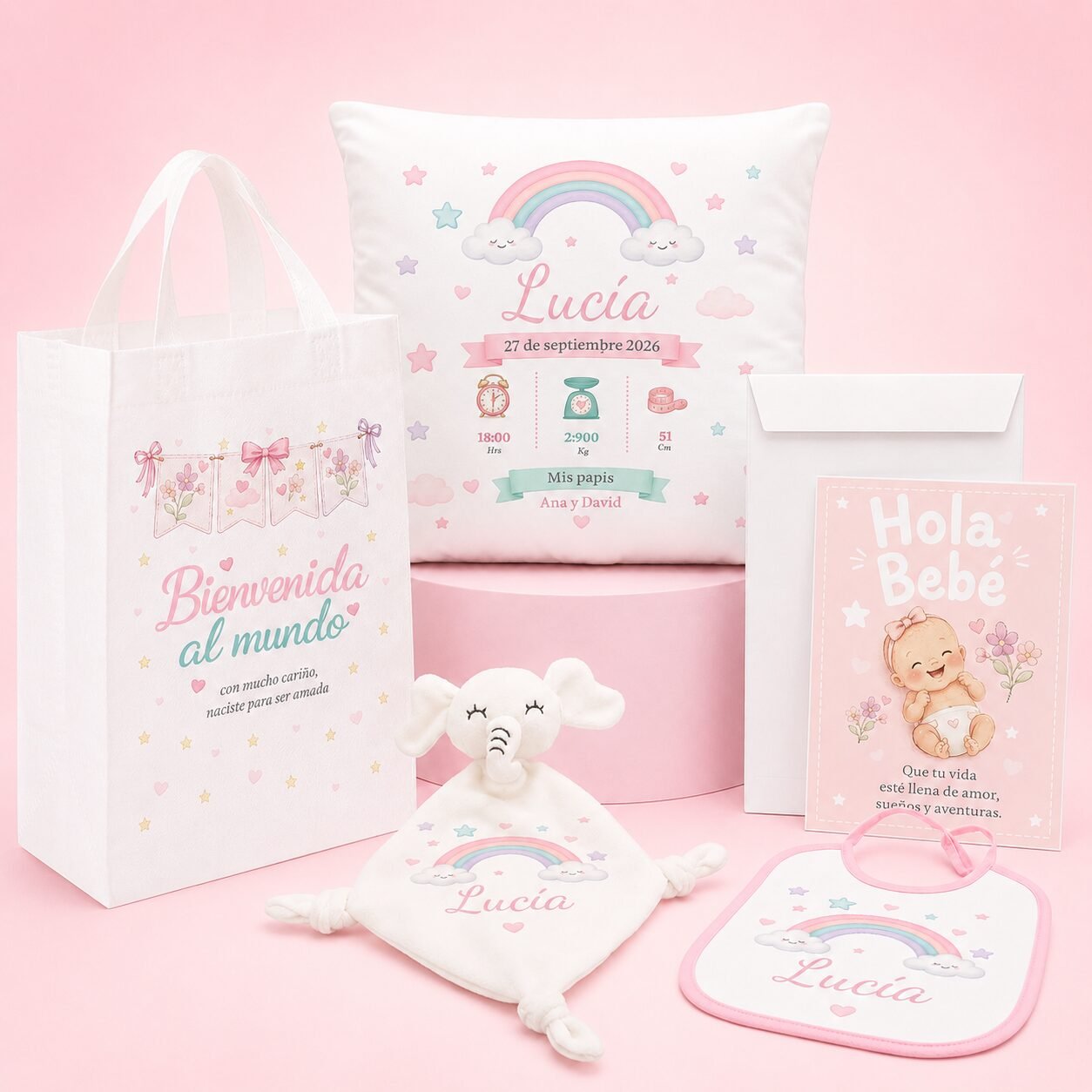 Regalo de nacimiento original para niña